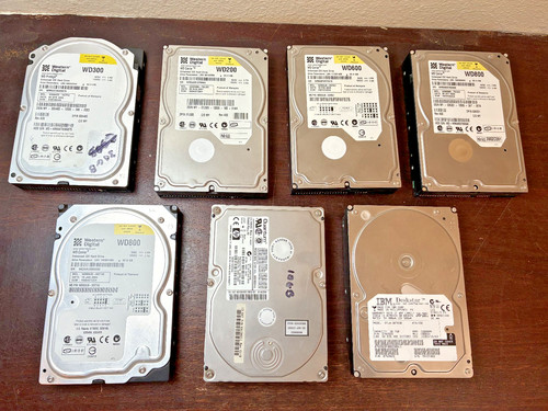 Lot hard drive - lot, drive,